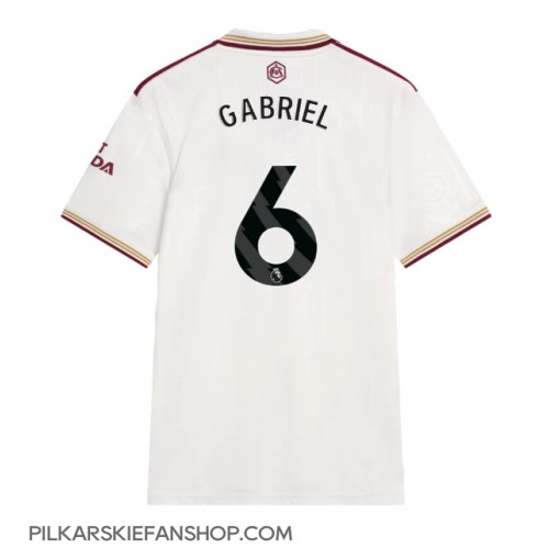 Koszulka piłkarska Arsenal Gabriel Magalhaes #6 Strój Trzeci 2025-26 tanio Krótki Rękaw Koszulka piłkarska Arsenal Gabriel Magalhaes #6 Strój Trzeci 2025-26 tanio Krótki Rękaw